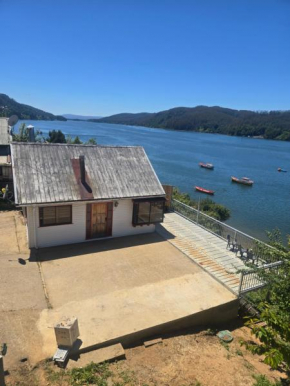Cabañas excelente vista al río valdivia